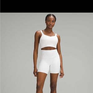 Lululemon Athletica white Sports Bra